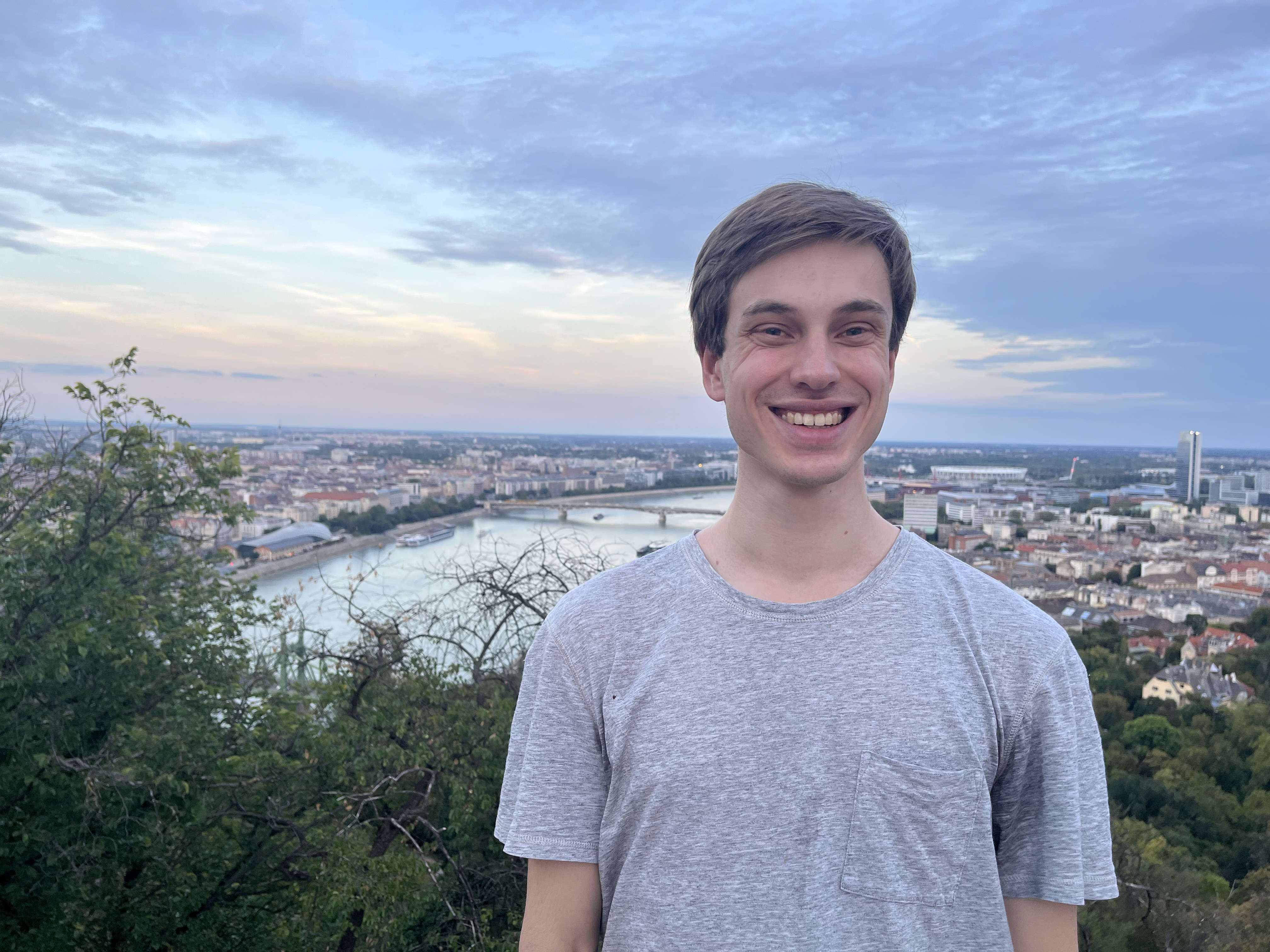 Tiernan in Budapest